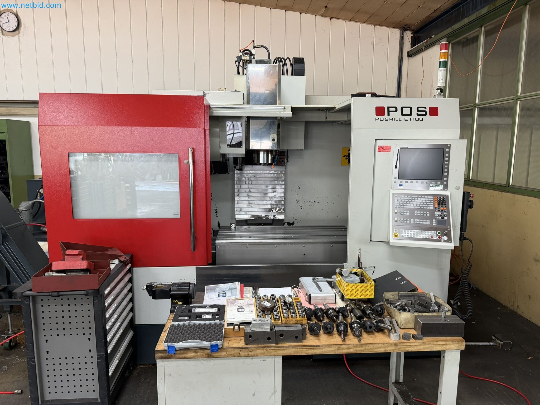 3-Achsen Bearbeitungszentrum Posmill E1100